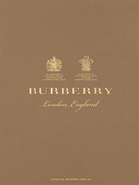 burberry annual report 2015 2016|burberry 2022 annual report.